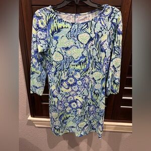 Lilly Pulitzer XS cotton long sleeved dress